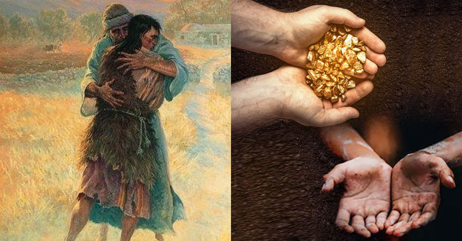 388. “Ninguém pode servir a dois senhores; porque ou odiará um e amará o outro, ou se apegará a um e desprezará o outro. Vós não podeis servir a Deus e ao dinheiro” (Lc 16,13). 388. “Ninguém pode servir a dois senhores; porque ou odiará um e amará o outro, ou se apegará a um e desprezará o outro. Vós não podeis servir a Deus e ao dinheiro” (Lc 16,13).